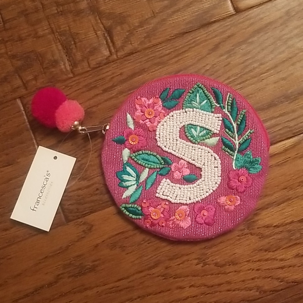 Beaded coin purse